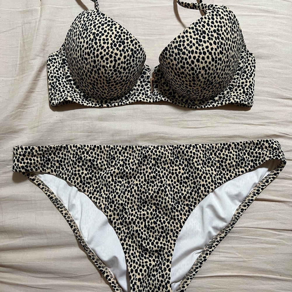 Leopard Print Shade & Shore Bikini